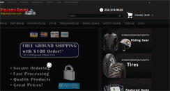 Desktop Screenshot of biglenscycles.com